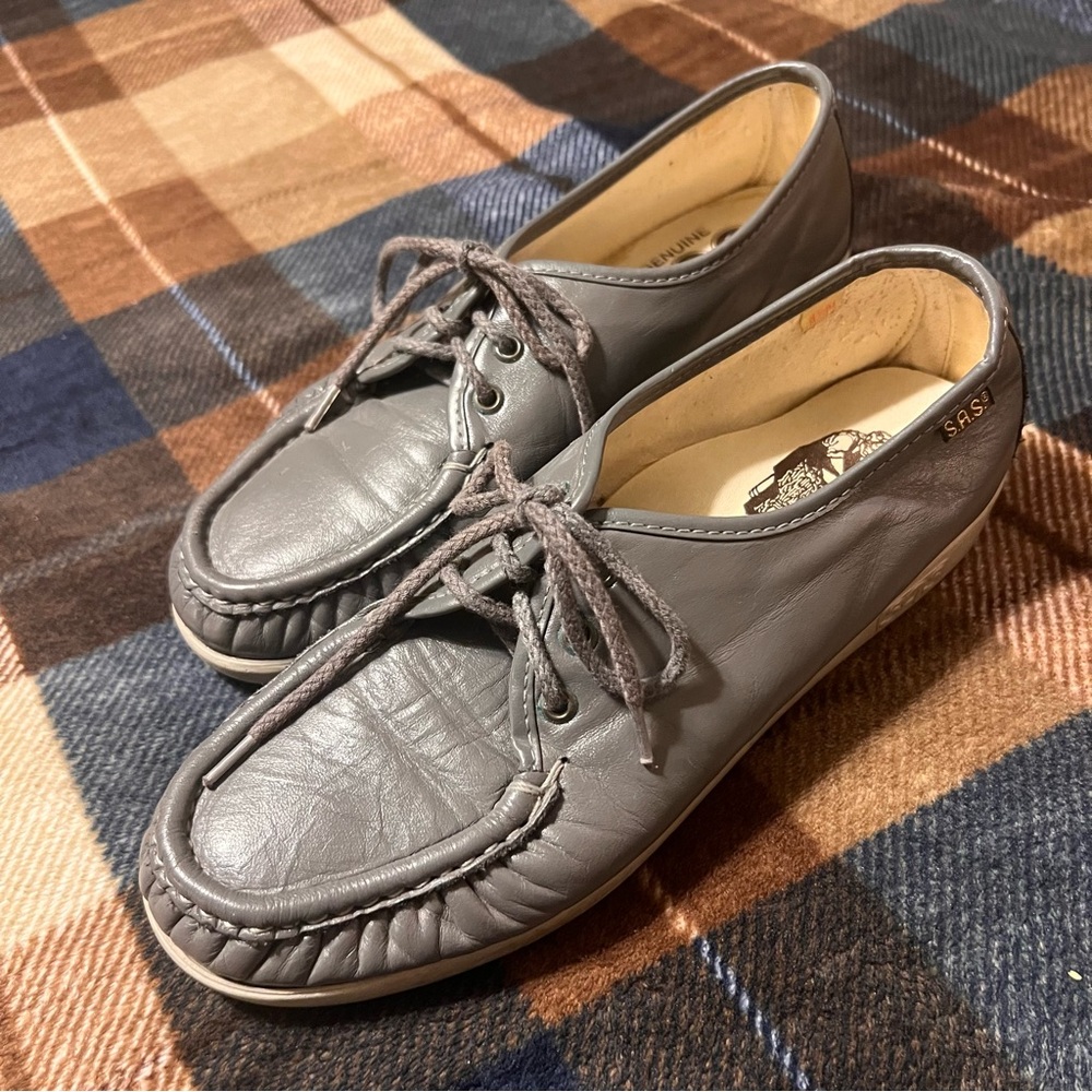 SAS Leather Lace-Up Shoes